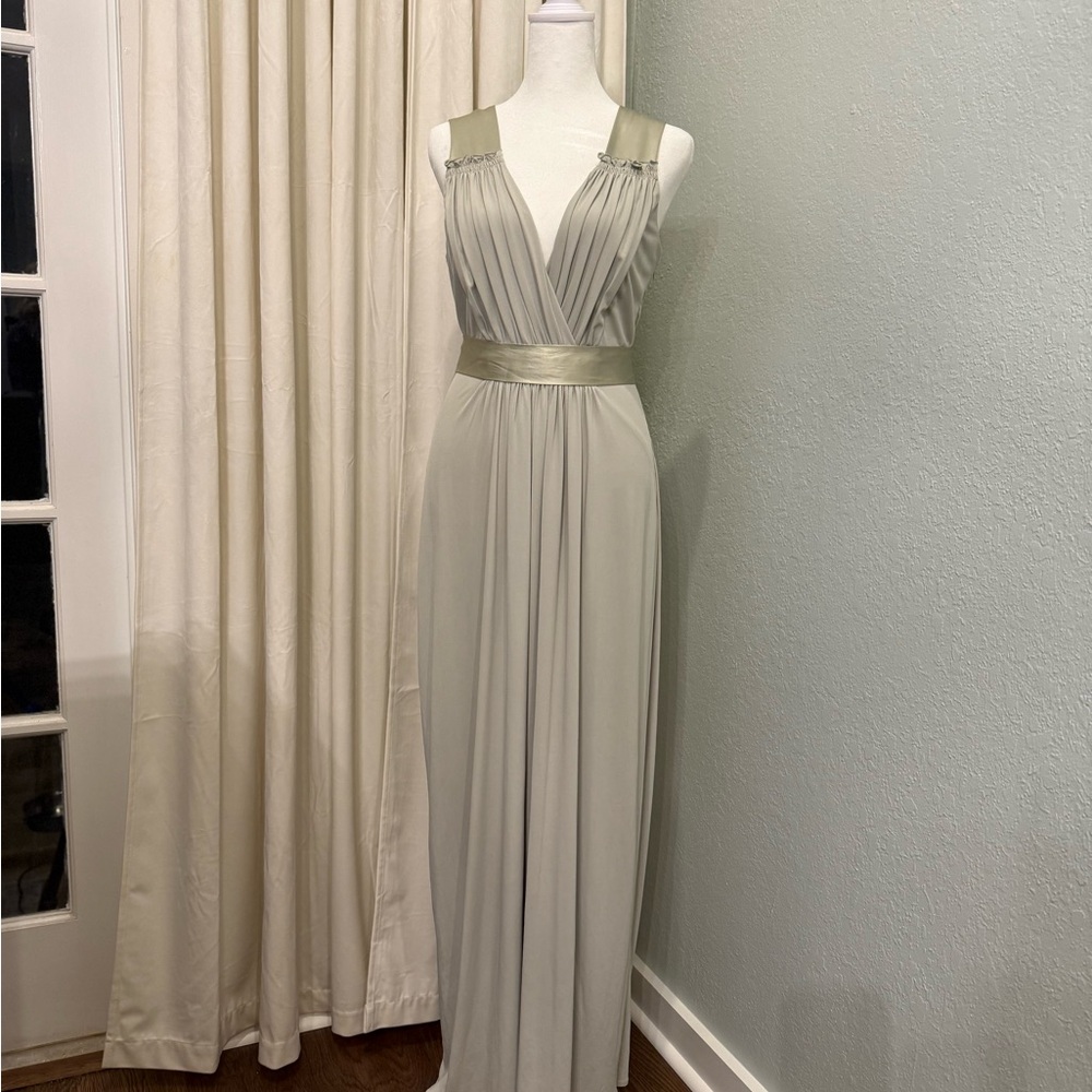 Calvin Klein Sage Evening Gown